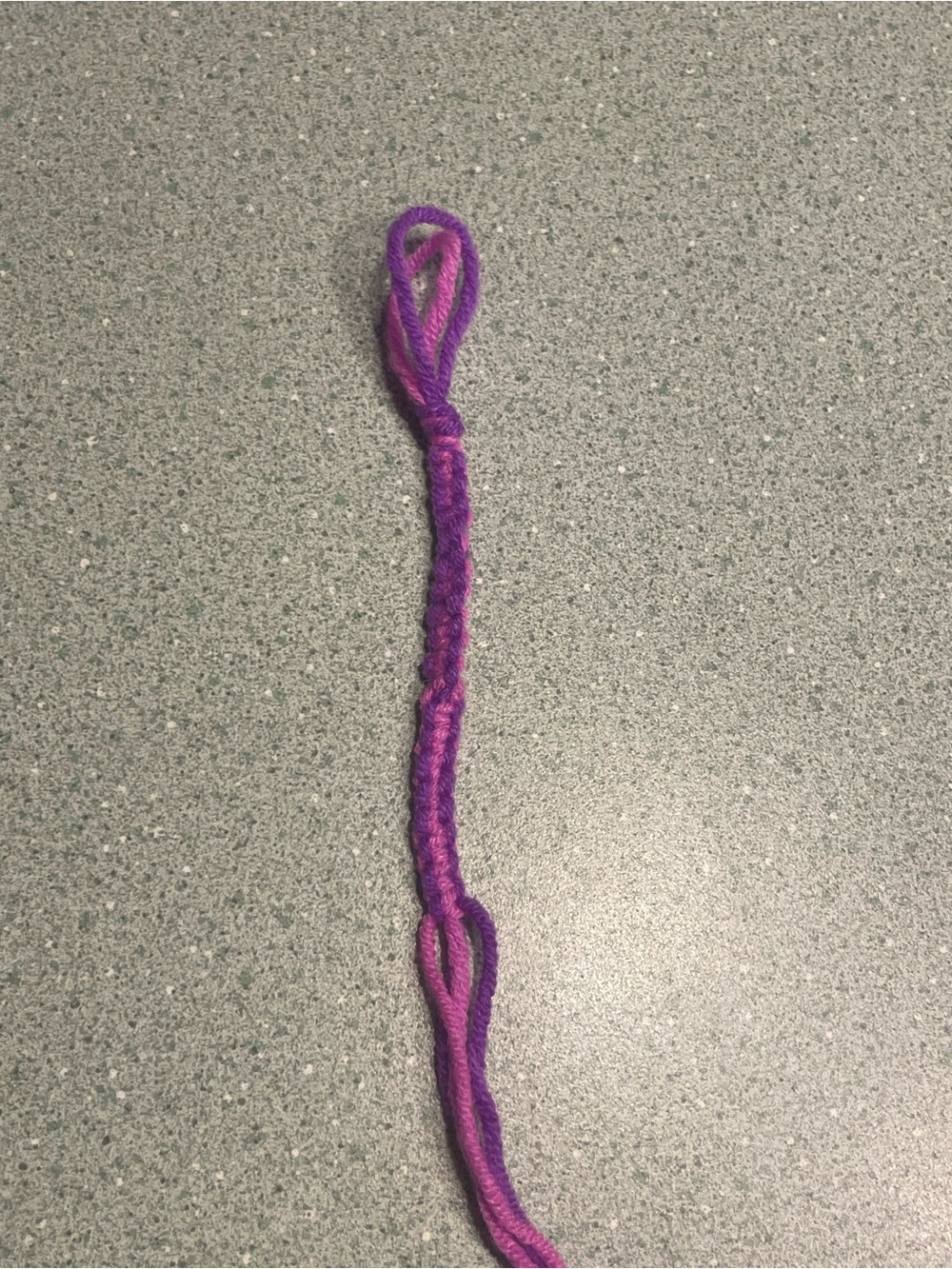 Purple Bracelet - Handmade and adjustable